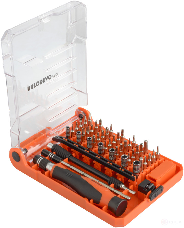 Набор отверток и насадок для точных работ 45 пр (пласт/ф) АвтоDело PRO 36734