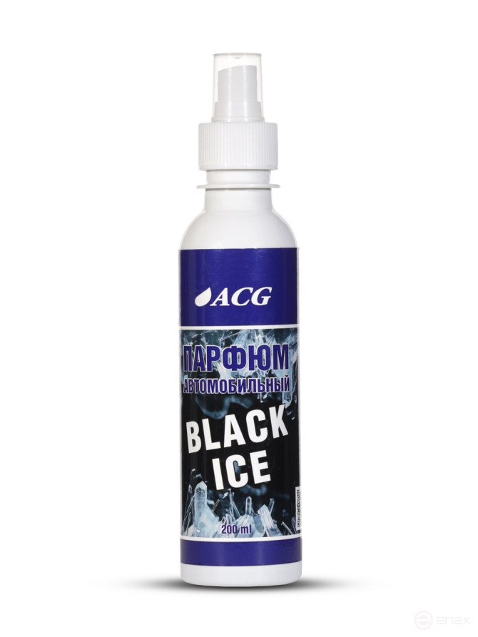 ACG BLACK ICE Парфюм автомобильный с ароматом черный лед 200 мл 1020106