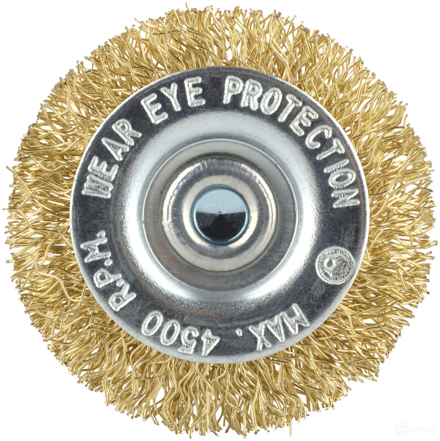 Flat drill cleaning brush D-38mm.(Avtodor) 44030