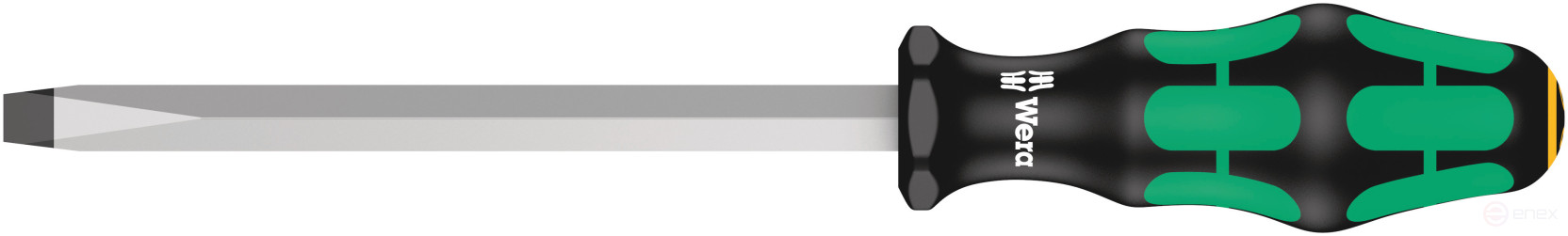 378 B SL Отвёртка шлицевая, c квадратным стержнем, 1.6 x 8 x 150 мм