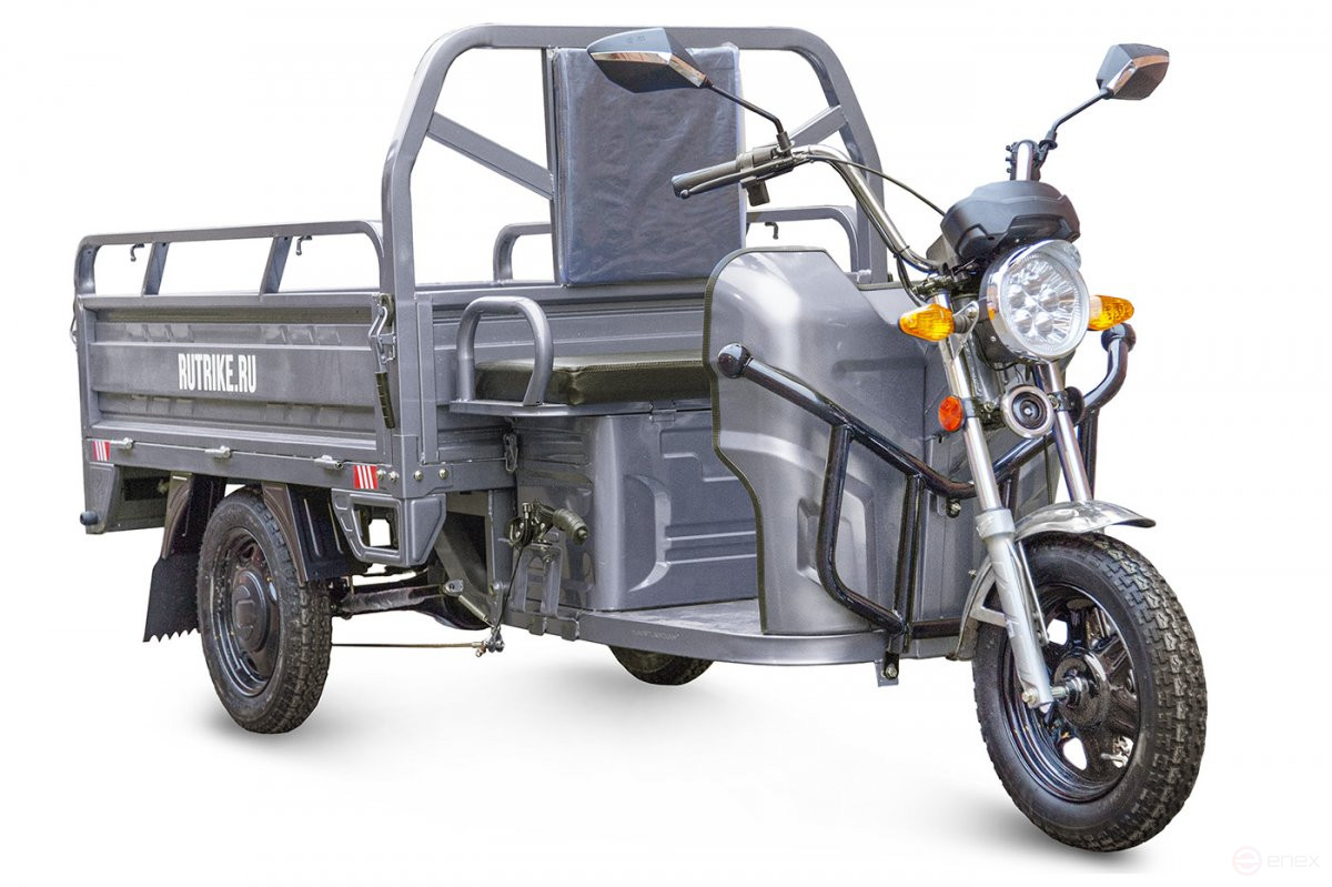 Cargo electric tricycle Rutrike Cruise 60V/1000W, grey