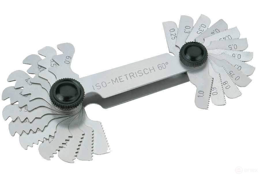 Шаблоны резьбовые NORGAU Industrial (M), 24 шт