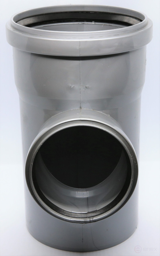 Тройник 160 на 110 мм 90 (87,5) градусов Flextron