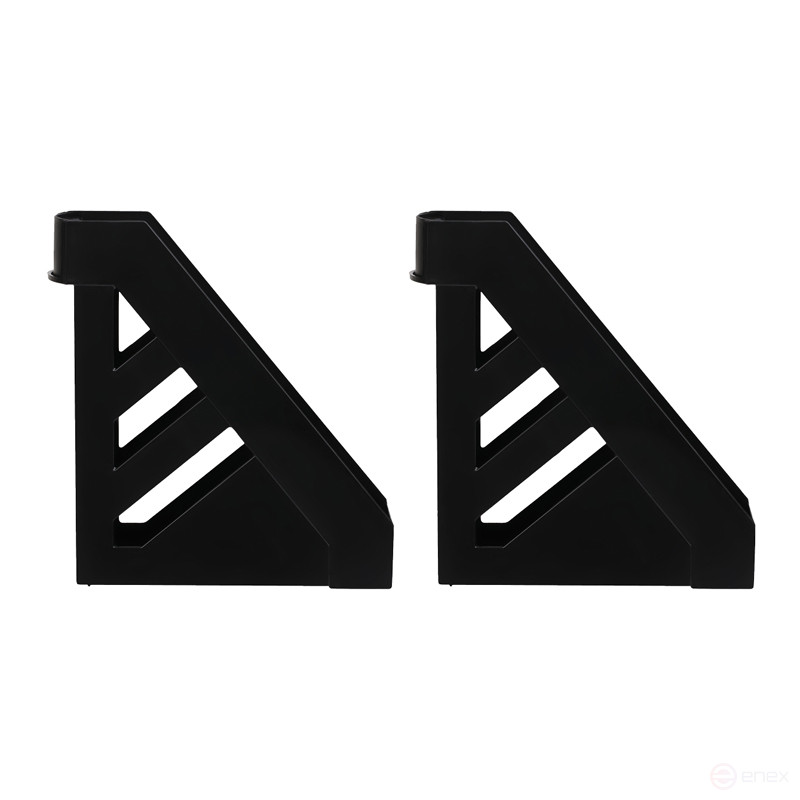 Paper tray vertical STAMP "Ultra", black, 2 pcs. per pack