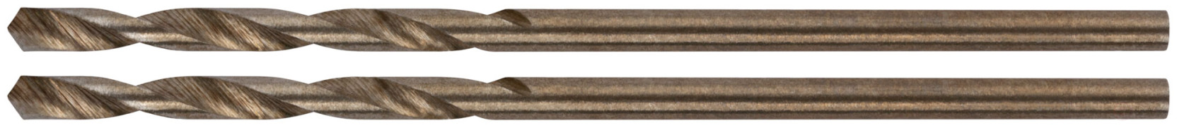 Metal drills HSS polished in a blister 1.5 mm ( 2 PCs.)