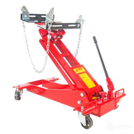 Jack 1t 200-750mm with rotating handle (for internal combustion engine and gearbox) JTC