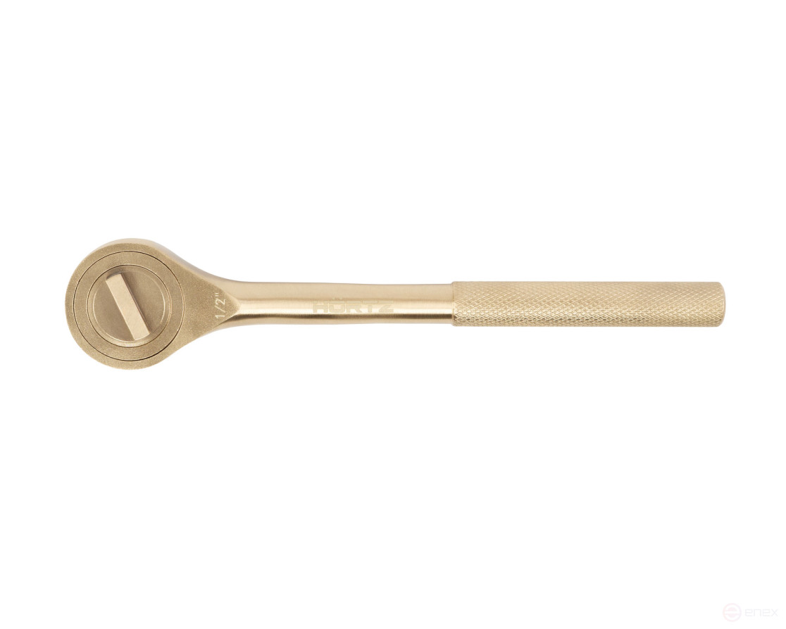 1/2" ratchet wrench with switch intrinsically safe alloy AlCu 120-1004, HORTZ