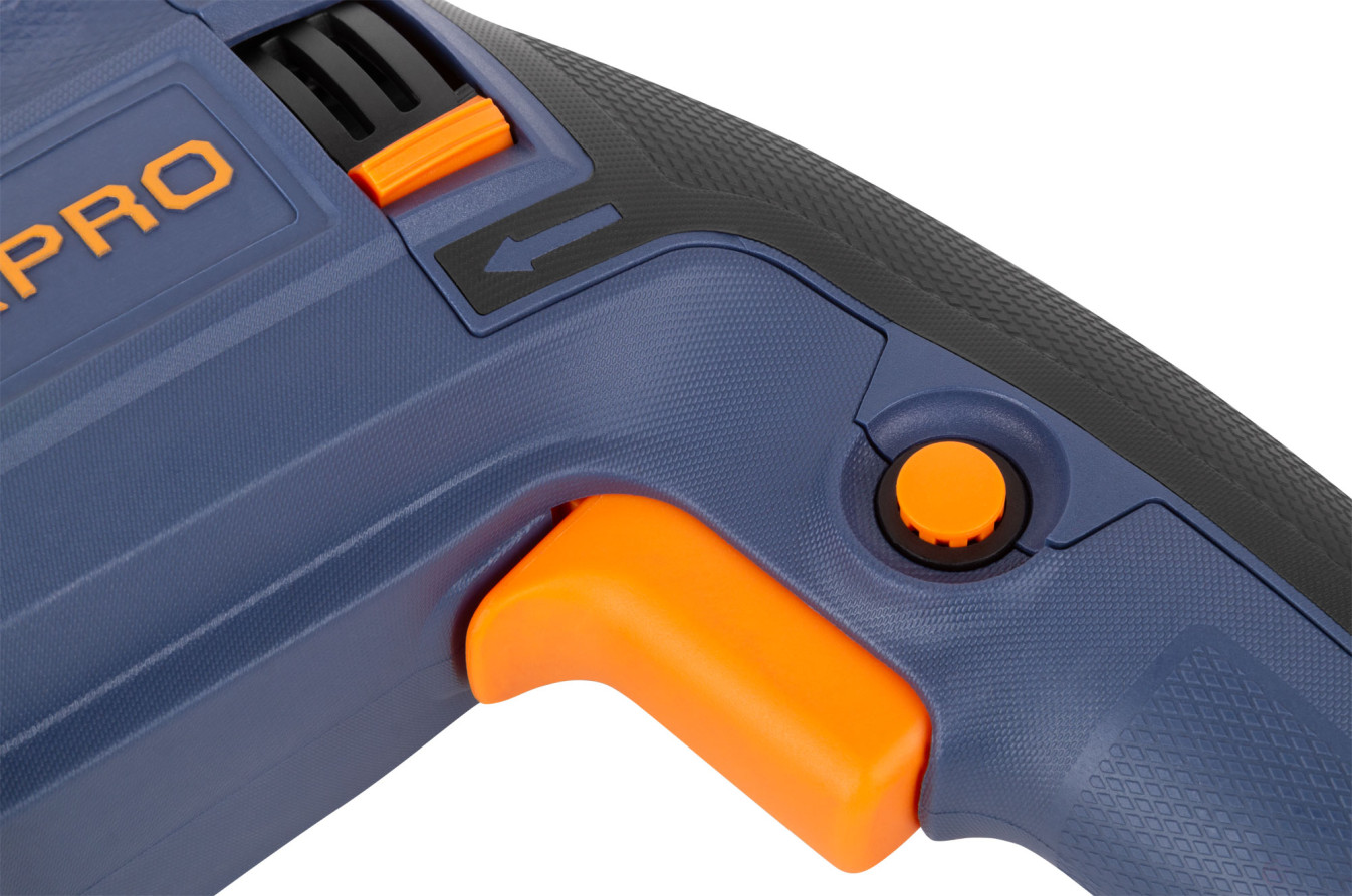 MAX-PRO Rotary hammer mounting 800 W; 0-1100 rpm; 2.8 J; 3 modes; L/W/M-30/26/13; 3.4 kg; SDS-PLUS; anti-vibration handle; rubber inserts; cut