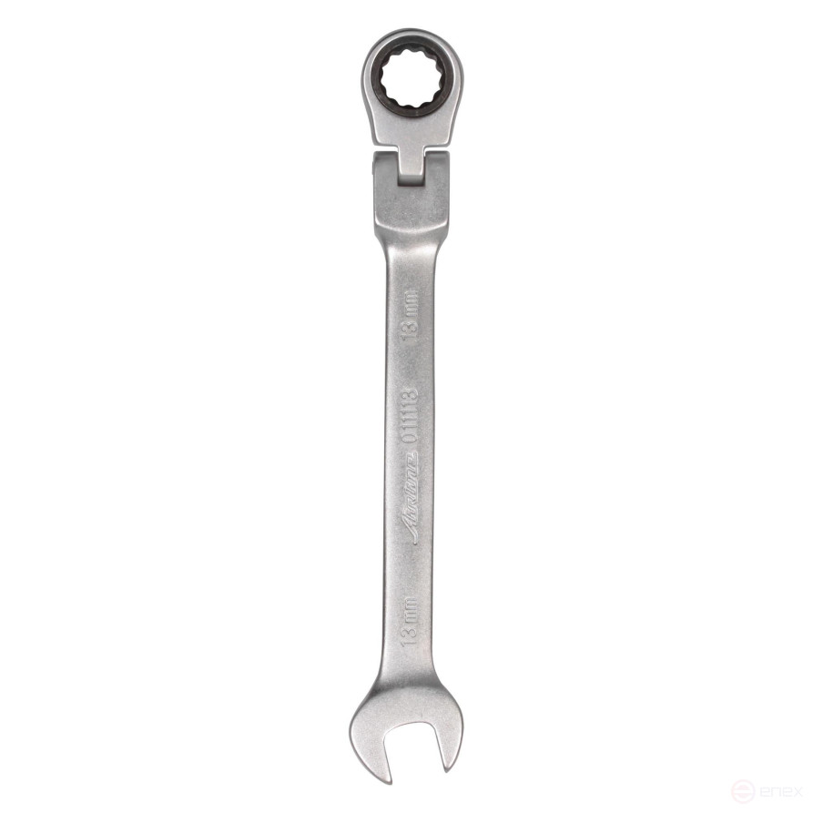 Ключ комбинированный трещоточный шарнирный 13мм AT-RFS-06
