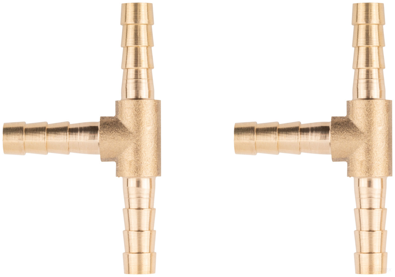 Adapters-tees "herringbone" 6 mm, 2 pcs.