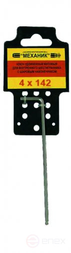 Hexagon wrench 4x142 blister