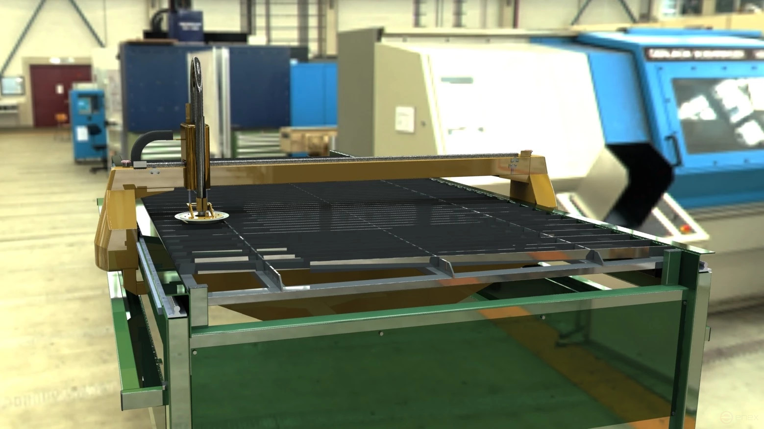 Plasma cutting machine "AMS-Plasma 2512.Spiro"