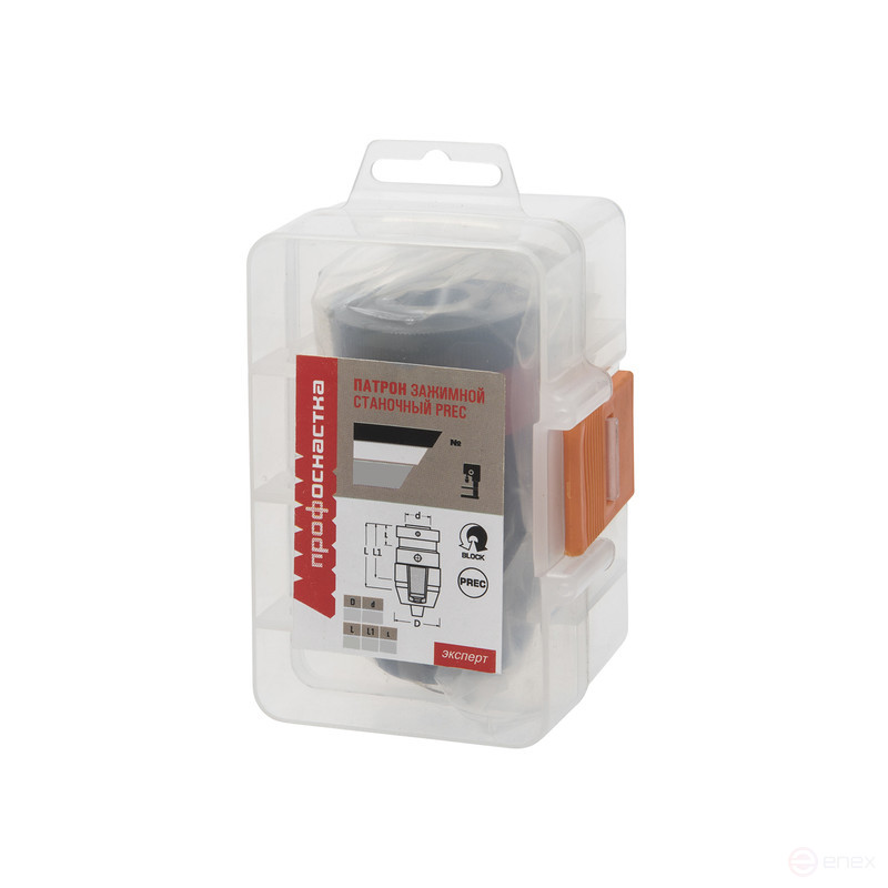 Патрон 197 Эксперт станочный самозаж БЛОК 1-13 мм B16 PREC 0,12 1/20