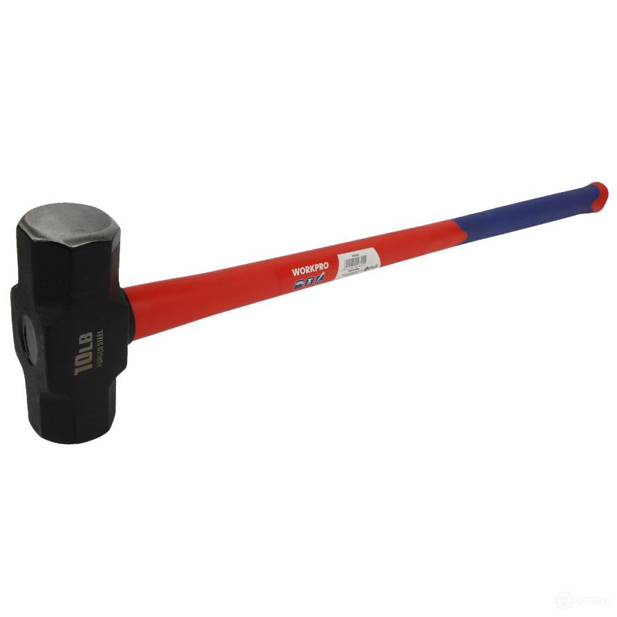 Sledgehammer with long fiberglass handle 4500g WP241034 WORKPRO