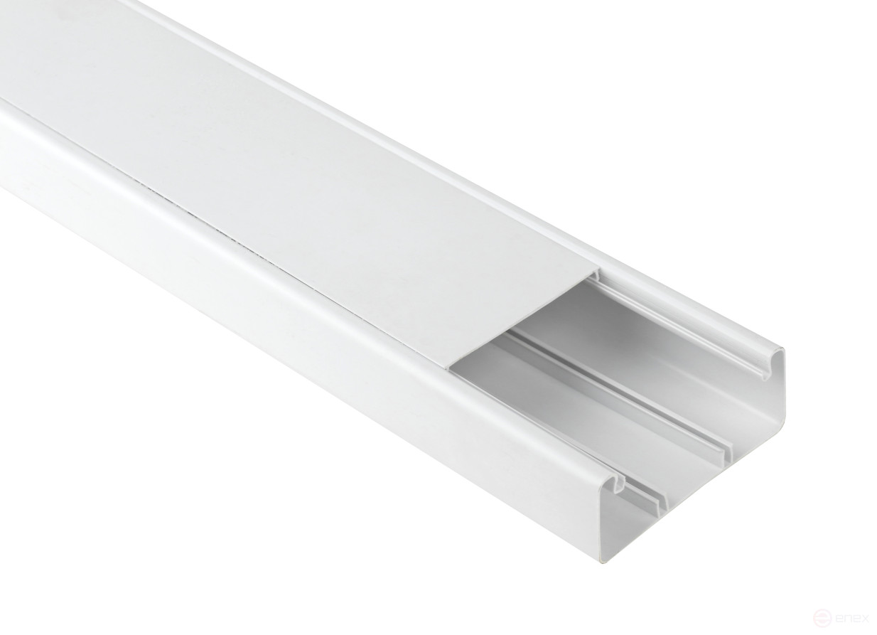 ERA KK-W Cable Channel-100-40- P parapet white 100x40