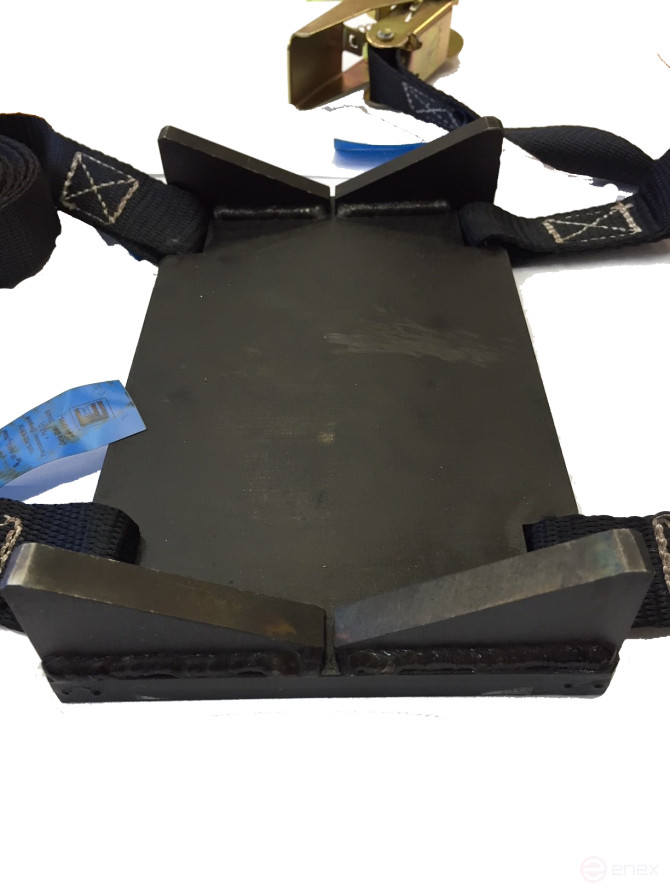 Bohre adapter for mounting magnetic machines on pipes from 50 mm to 800 mm in diameter