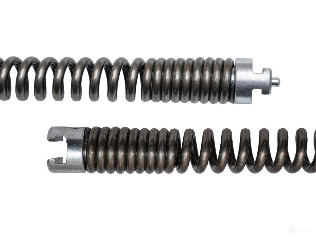 Комплект прочистных спиралей VOLL СТАНДАРТ диаметром 22 мм*4,5 м - 5 шт., на барабане