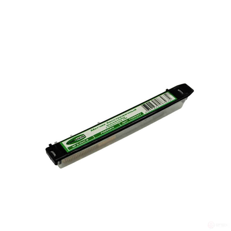 Chipless tap (rolling pin) M 5.0x0.8 P6M5K5 coated with TiN TORNERI T025331