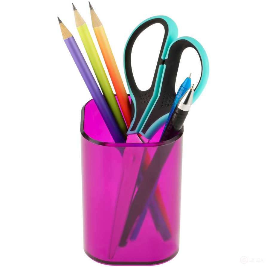 Stand-glass STAMM "Favorite", plastic, square, tinted purple