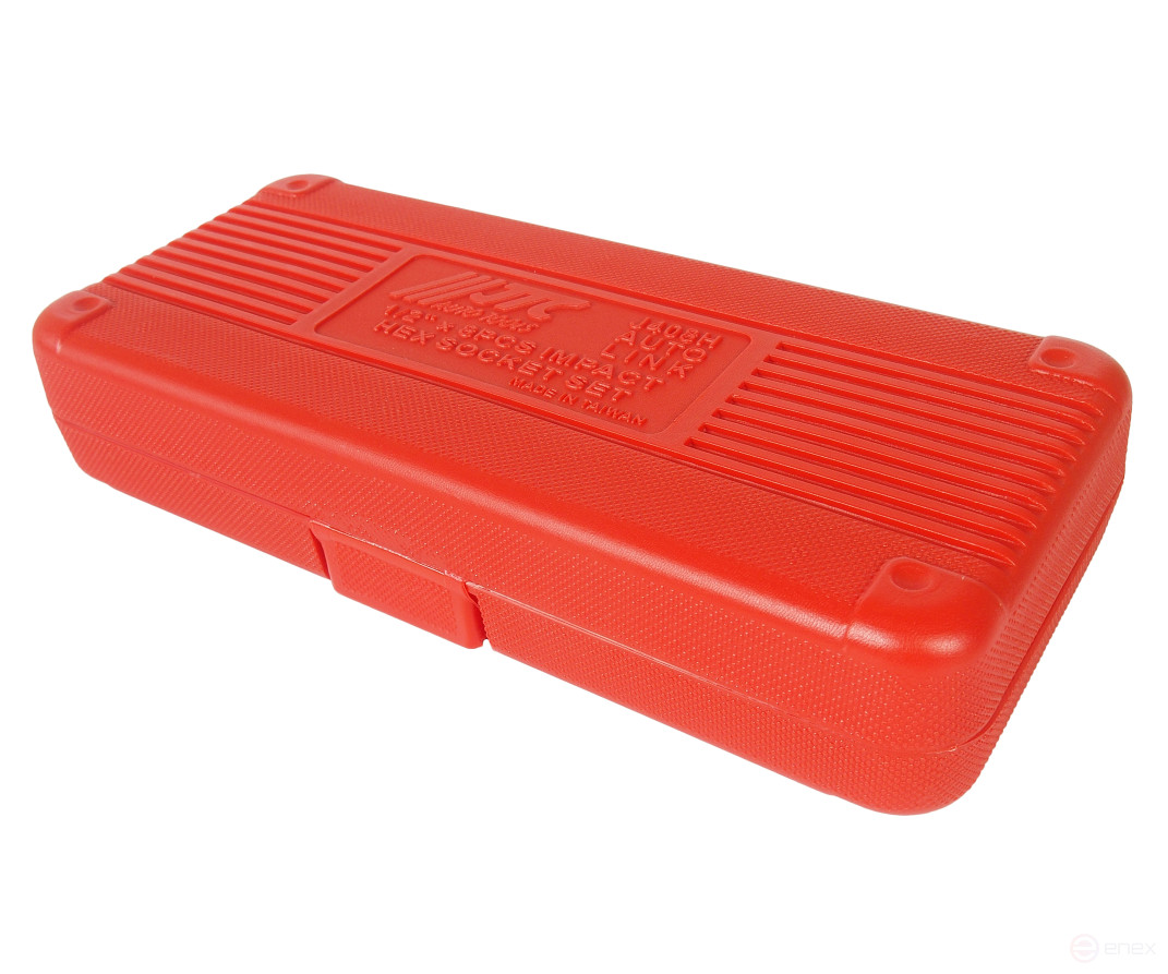 HEX 1/2" H5-19mm Drum Head Set, length 60mm (in case) 8 pieces JTC /1