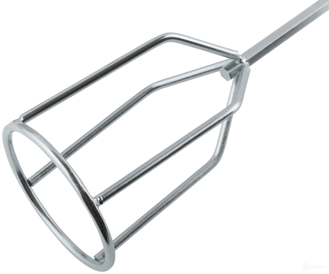 Миксер для строительных смесей повышенной вязкости оцинкованный 100х600 мм