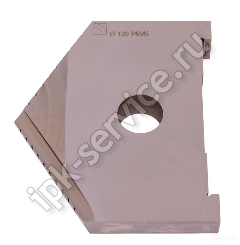 Plate for the first precast drill bit f120 R6M5 GOST 25526-82
