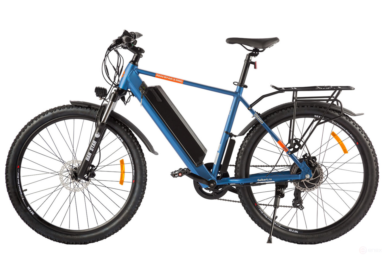 Gelbert Ran Star 3 PRO electric bike, blue