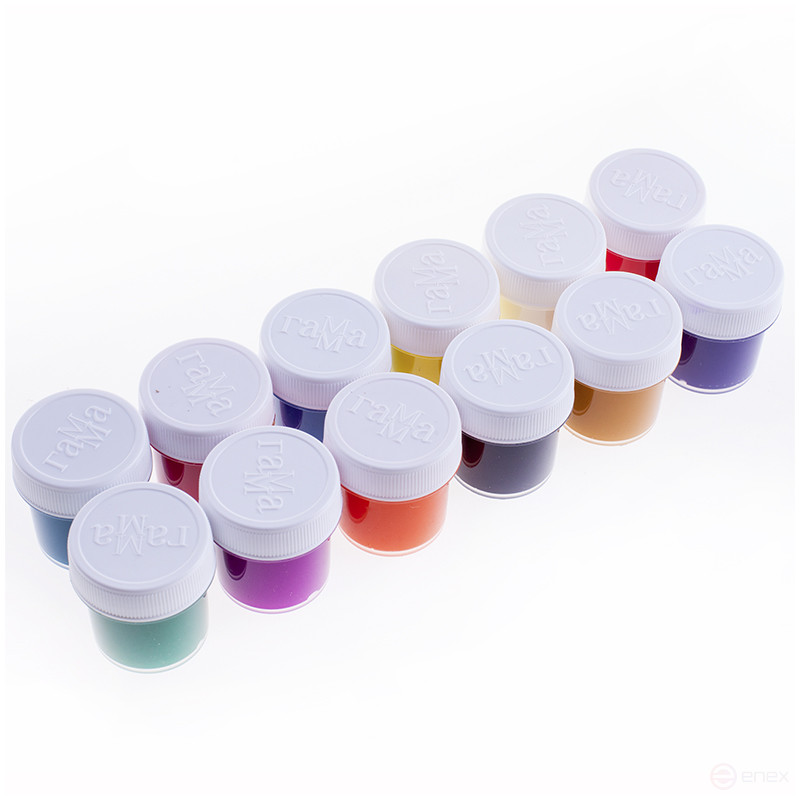 Gouache Gamma "Miracle paints", 12 colors, 20ml, cardboard