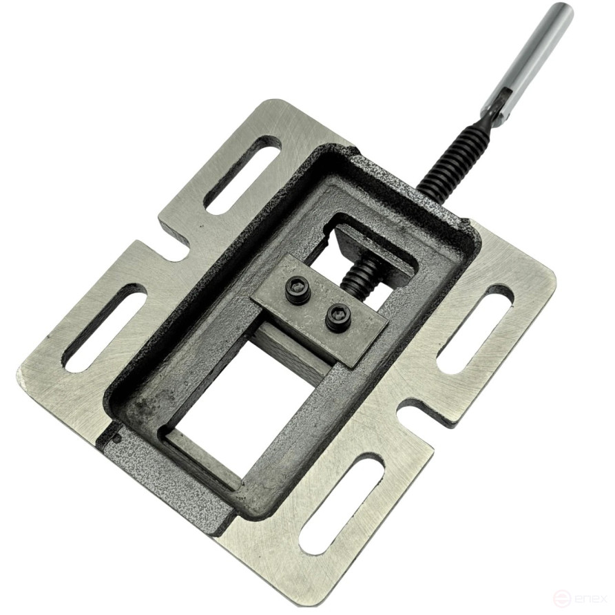 Machine tool vise for drilling machines, non-rotating L jaws 75 mm, series Q193A TORNERI T025884