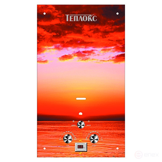 Цветная панель стеклянная закат1 для установки на ГПВС-10