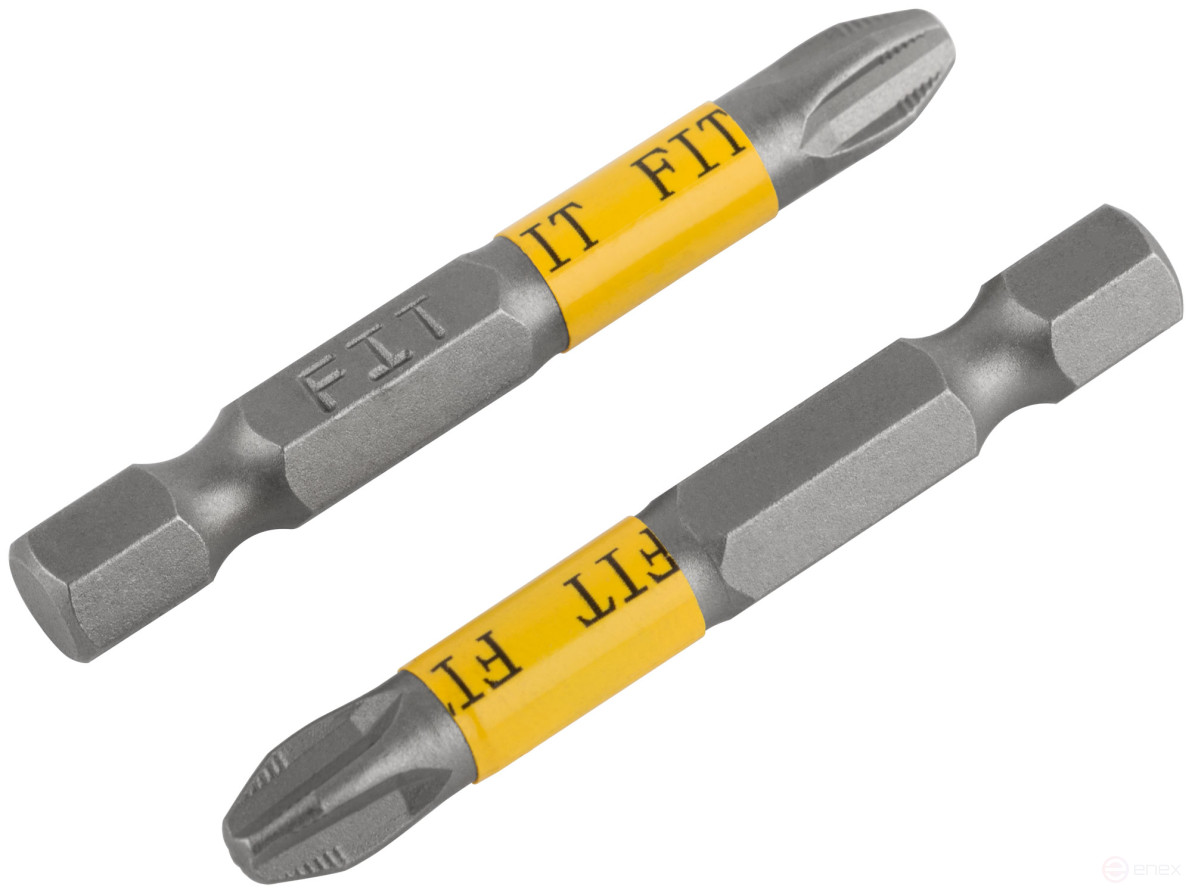 Forged bits, S2 steel, single-sided 50 mm PH3, Profi 2 pcs., blister