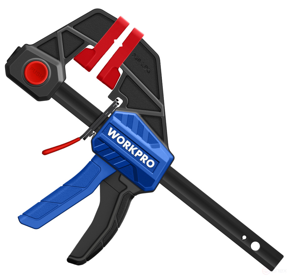 Quick-release clamp 79x150mm WP232039 WORKPRO