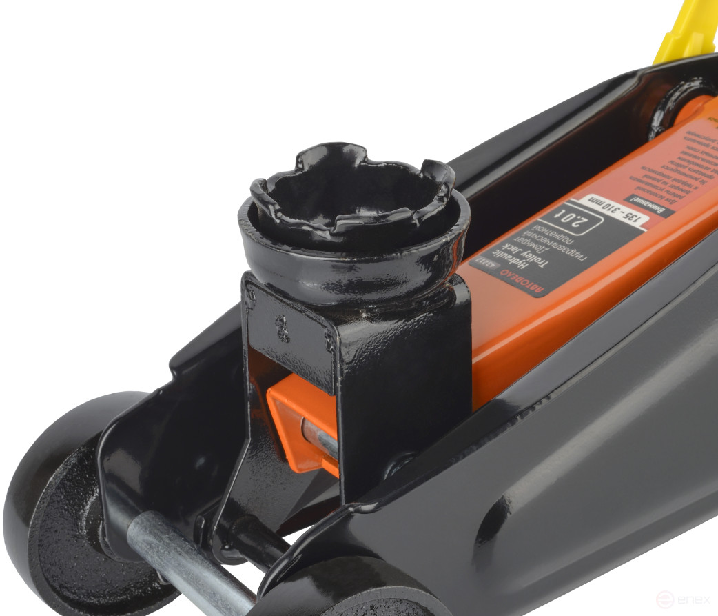 Домкрат гидр. 2.0т компактный (135-310 мм подкат. в кейсе) АвтоDело 43217