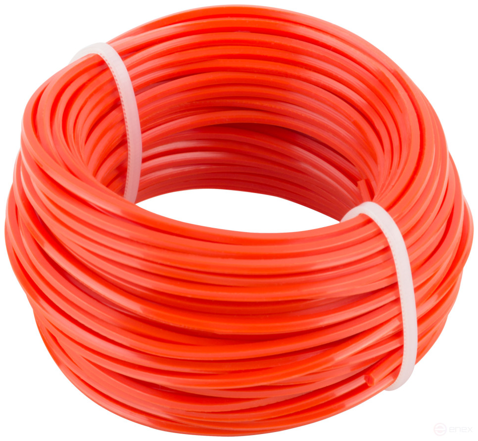 Fishing line for garden trimmers "Zvezdochka" 2,4 mm x 15 m