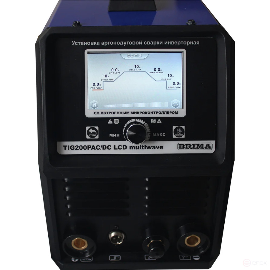 УСТ-КА ИНВ. АРГОН-ДУГ.СВАРКИ TIG 200P AC/DC LCD multiwave"BRIMA" с педалью
