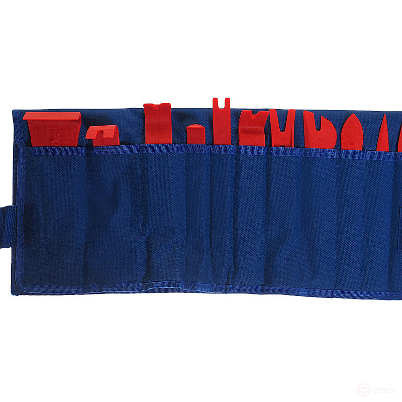 Набор съемников ER-86204 для демонтажа облицовочных панелей, 11 шт. ЭВРИКА 1/10