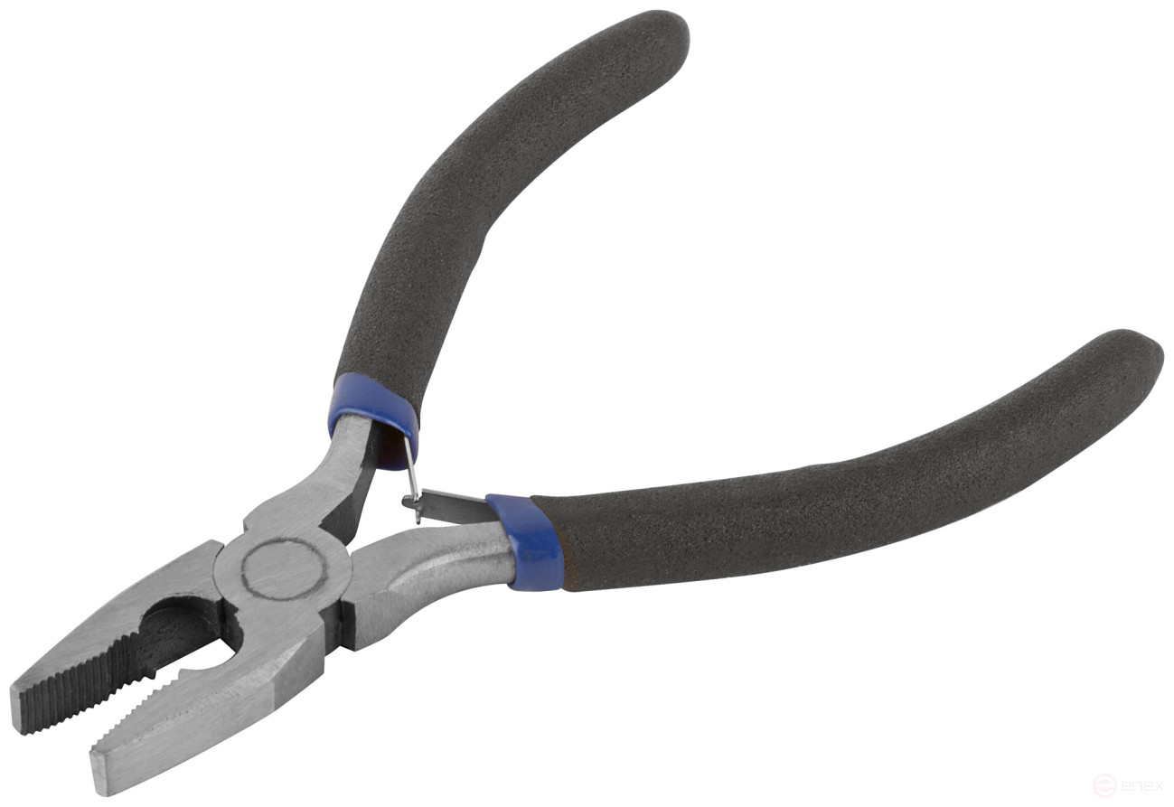 Combination pliers "mini", blue handles 120 mm