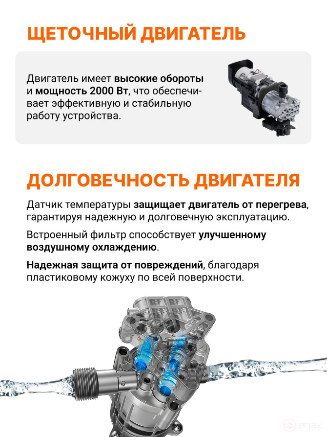 Мойка высокого давления BORT BHR-2000M