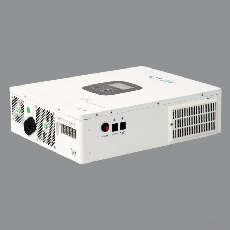 Инвертор гибридный однофазный солнечный ЛИТДЖЕТ 4,3 kW 230V/50Hz с ЖК-дисплеем