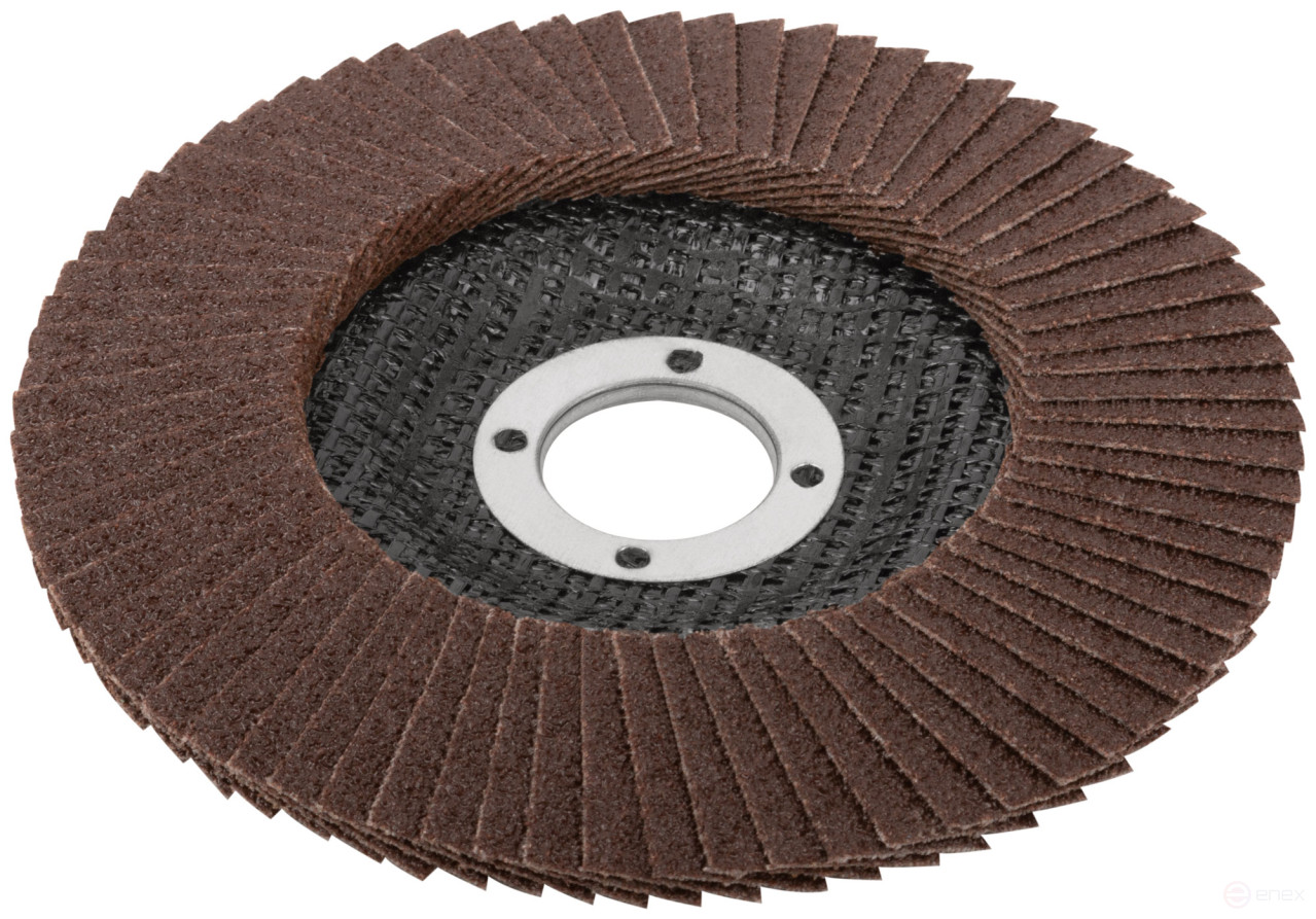 Круг лепестковый торцевой GreatFlex Plus (72 лепестка) 125 х 22,2 мм, P60