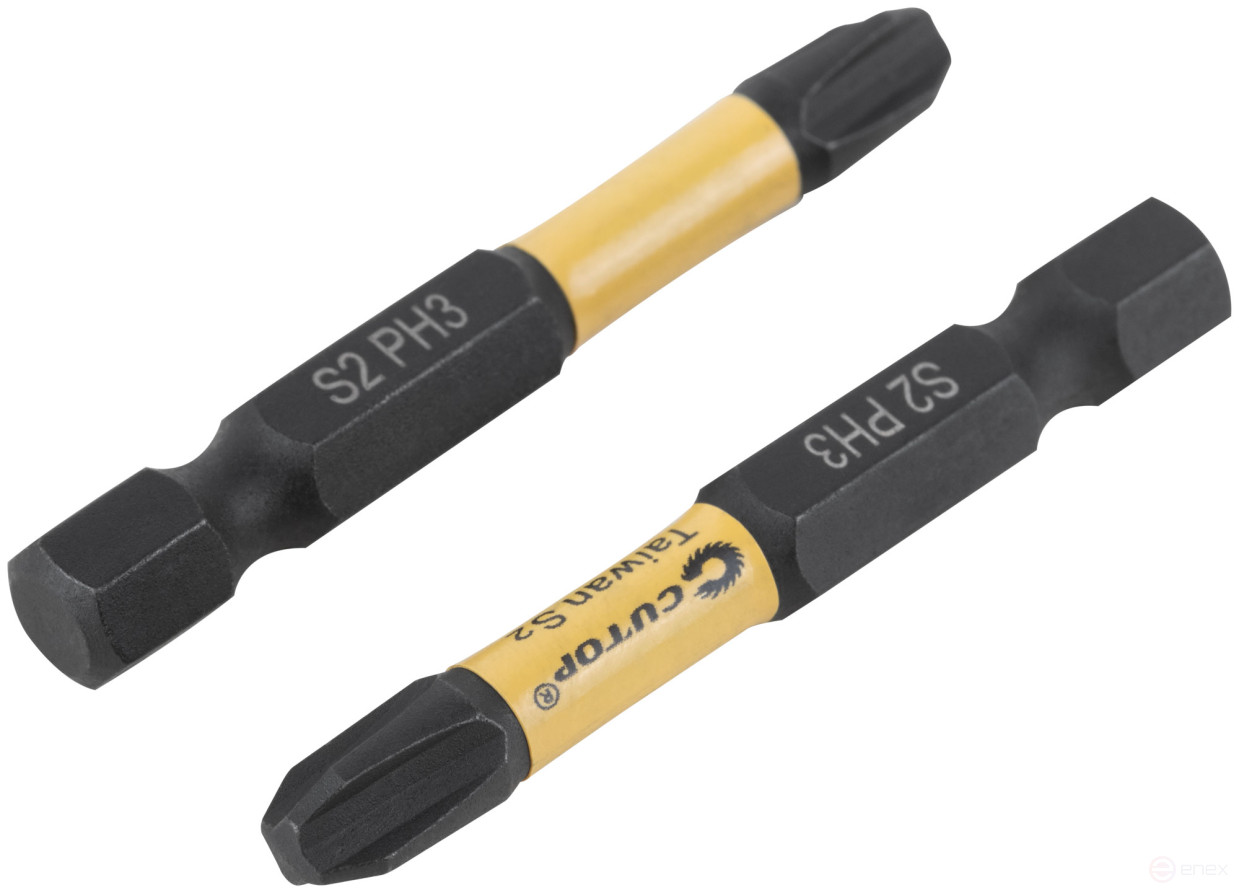 Набор торсионных бит, 2шт., CUTOP Profi Plus, PH3, 50 мм