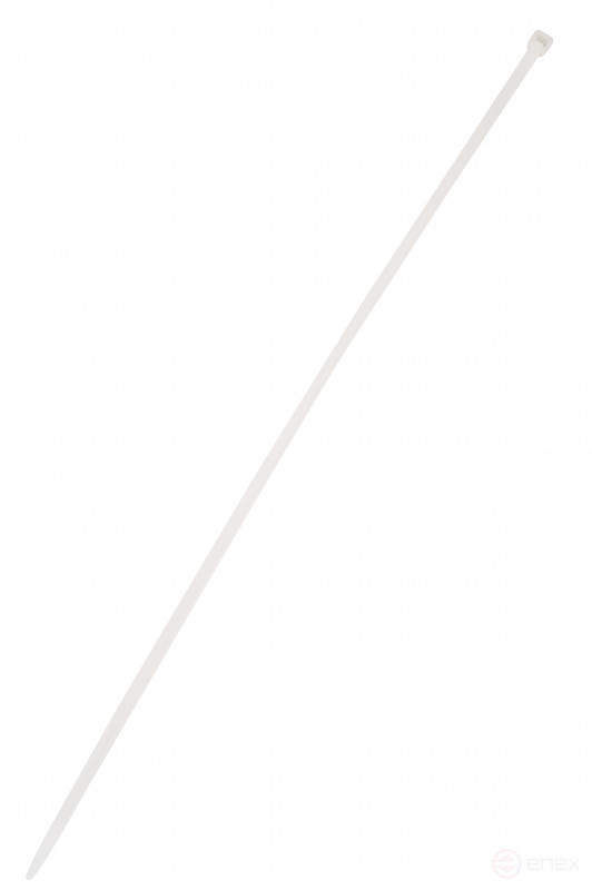 WRline WR-SHN-36-300W Стяжка-хомут 3,6х300 мм, кабельная нейлоновая 6,6, неразъемная, цвет белый (100шт)