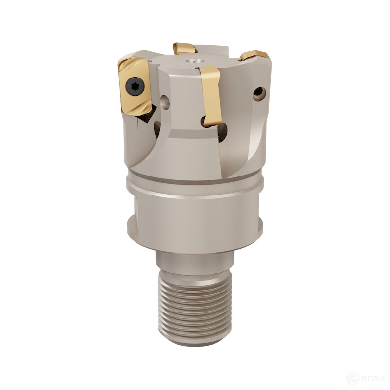 Концевая фреза LNMU 0303 Krly d-40 мм, L-63 мм, Z-6, с винтовым хвостовиком M 16