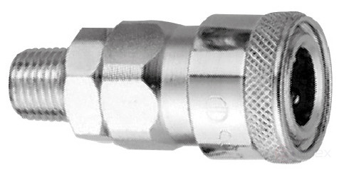 SM-30A Japanese type BRS coupling with external threaded part BSPT 3/8"