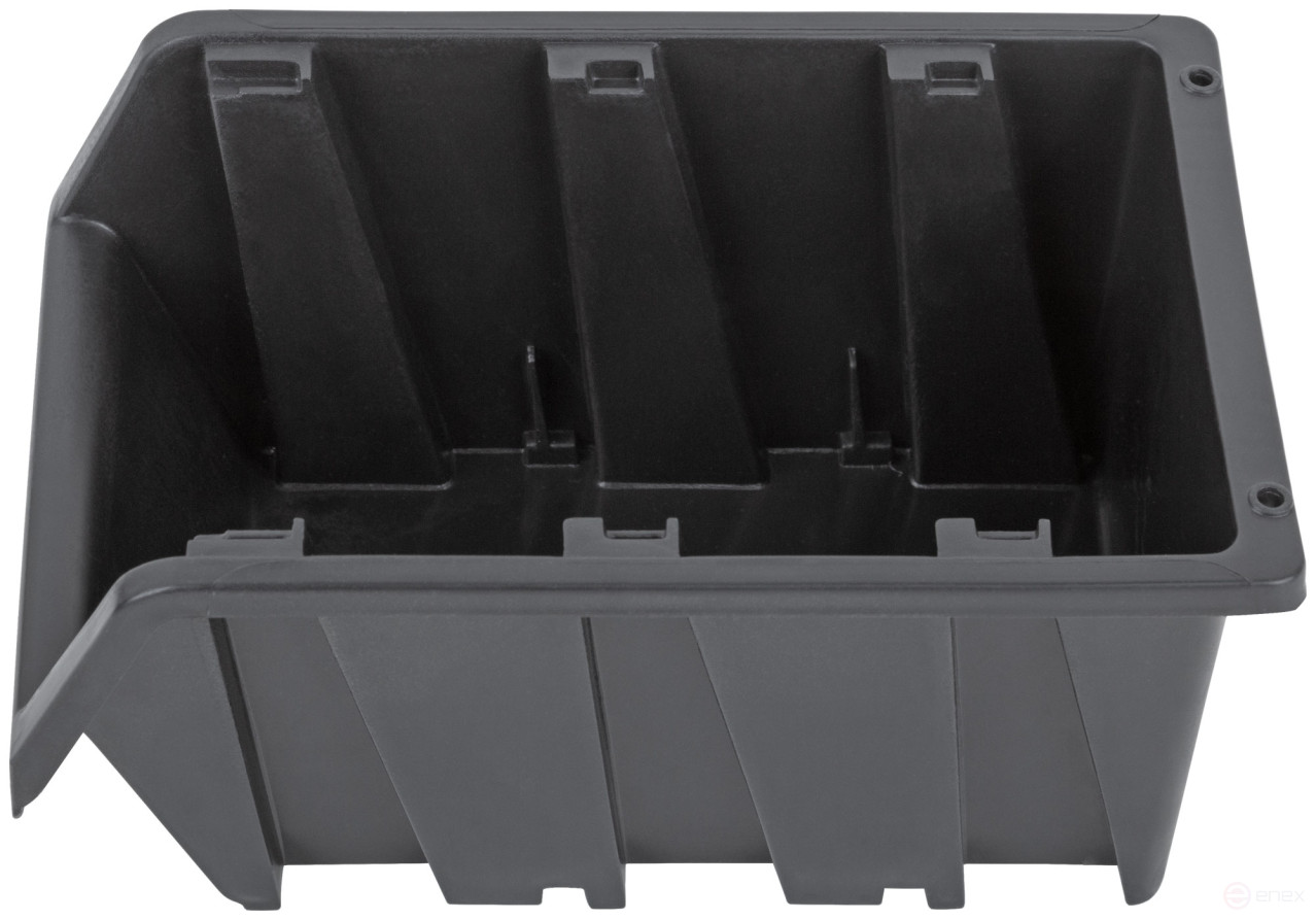 Набор Лотков для крепежа (15 шт. лотков 150х95х70 мм + 4 шт. планок), черные