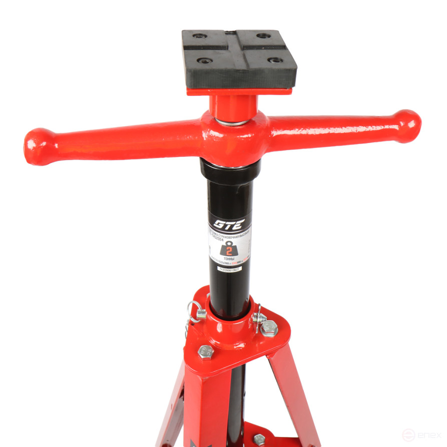Стойка ремонтная 1.8т h=400-620мм высокая GTE