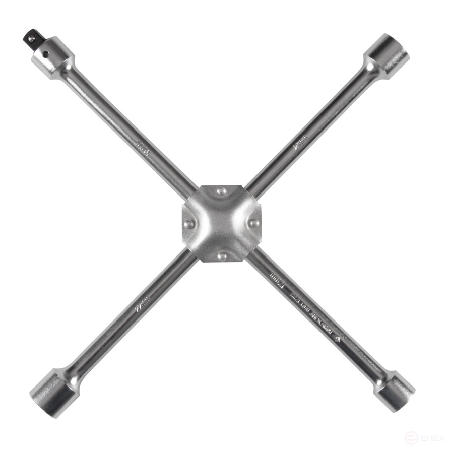 Cylinder wheel cruciform wrench, 400 mm, 1/2", 17, 19, 21, 22 mm KING TONY 19911722