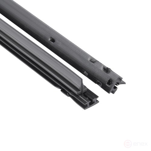 Wiper strip replaceable 60cm/24" with plastic insert for frame wipers