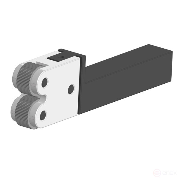 Державка для накатки двухроликовая нейтральная 10x10x106-2x10/4