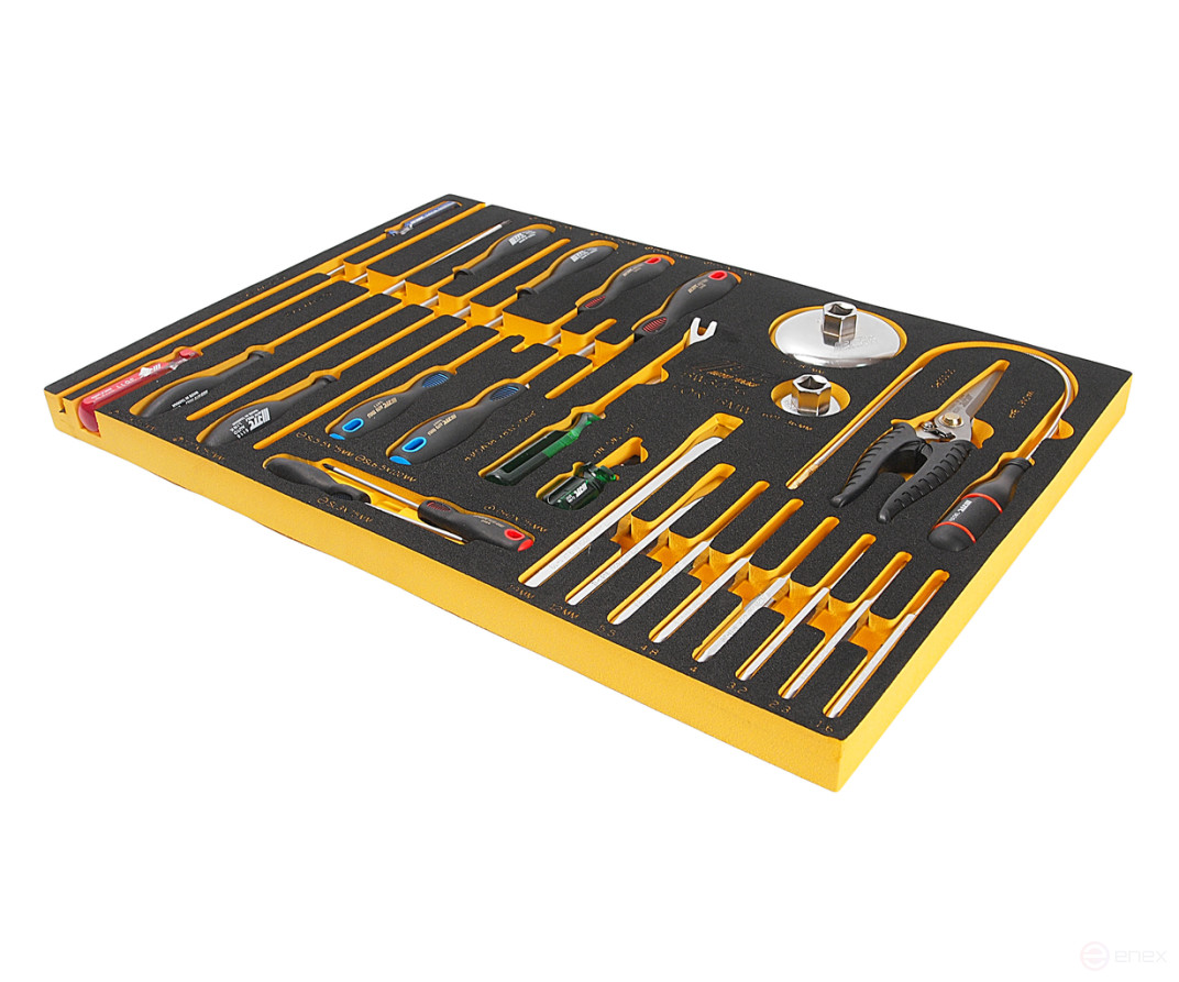 A 26-piece locksmith and assembly kit (BMW) in the JTC box